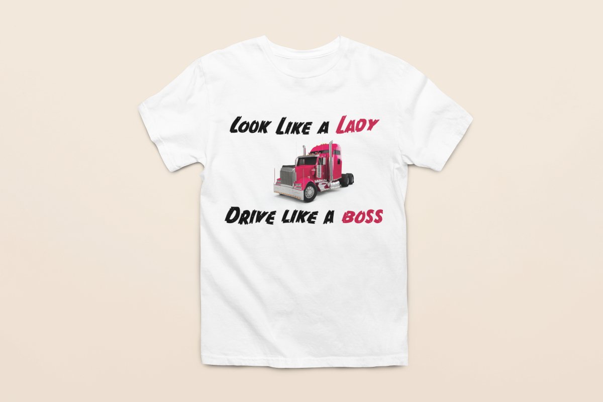 Lady Boss - Custom T-Shirt - Lynn's T Shirts and Designs