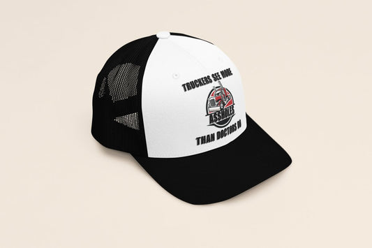 What Trucker's See - Custom Cap - Lynn's T Shirts and Designs