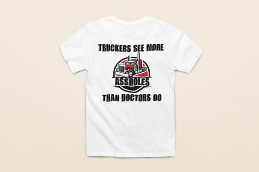 What Truckers See - Custom T-Shirt - Lynn's T Shirts and Designs